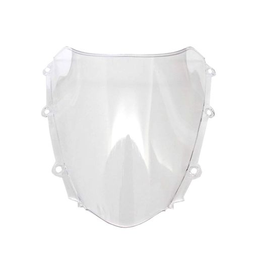 YUANYE CBR1000RR CBR 1000RR 2004-2007のためのABS風防ガラスのための二重泡のオートバイの風防ガラスの風向板 (トランスペアレント)