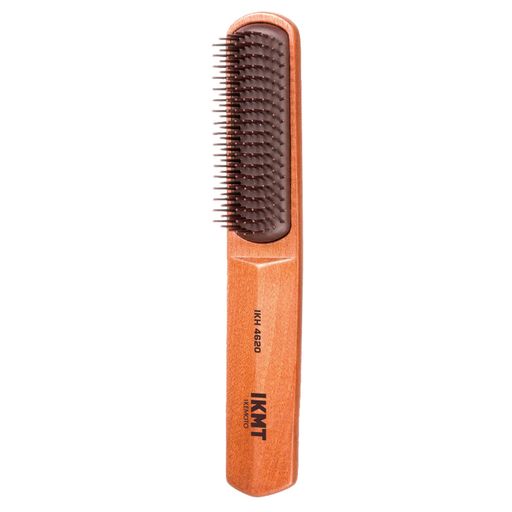 Brushes, Combs - 池本刷子工業(IkemotoBrush)ヘアブラシ/IKMT(イケモト)ソフトスタイリングブラシ(大)毛のかたさ:やわらかめ(S)IKH4620日本製