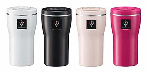 SHARP高濃度プラズマクラスター搭載イオン発生機車載用カップホワイト系IG-CC15-W