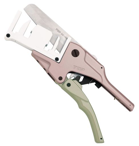 樂天商城 - トップ工業(TOP)エアコン用ダクトカッター因幡電工推奨品フタ底部同時切断可能エアコン工具DC-100M燕三条日本製