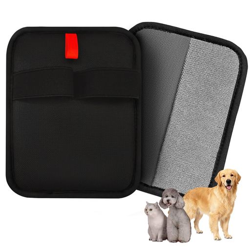 Rakuten - ATPEAMモフグローブ猫の毛取り1個パック両面静電グルーミンググローブ洗える抜け毛犬ブラシソファカーペット車内掃除