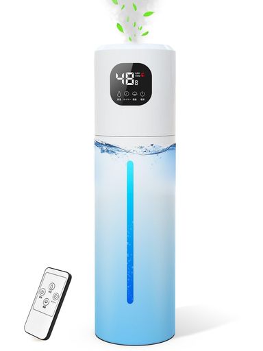 加湿器大容量10LEuiyi【40時間運転3段階ミスト自動湿度調整!!】除菌素材省エネ乾燥/花粉対策空焚き防止..