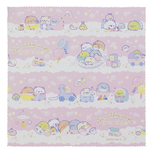 パール(Pearl)KBセーレンクリーニングクロスザヴィーナミニマックスすみっコぐらしメガネ拭き液晶クリーナースマホクリーナーカメラクロス18.5x18.5cm日本製すみっコベビー618943