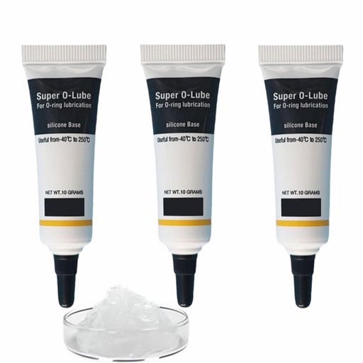 3PCSOリンググリスシリコン潤滑剤グリース防水シリコーンタ防水配管工シリコン蛇口おもちゃや懐中電灯用シールグリース