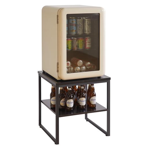 Aibiju小さいテーブル正方形サイドテーブル50x50x50cmローテーブルベッドサイドテーブル小型冷蔵庫ラッ..