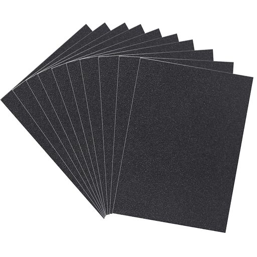 【商品仕様】グリッターシートx10枚。サイズ:A4サイズ(210X297mm)。カラー:ブラック。 【きらきらで目立つ】カラーシールにラメを入れて、光の反射、見る角度によりキラキラして照り輝きグリッター特有の高級感・光沢感・立体感を醸しだし...