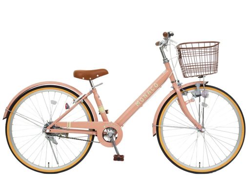 lovell女の子子供用自転車モナコシングルギアブロックライト小学生(24インチ)