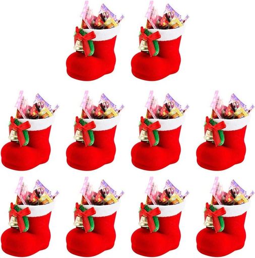 クリスマスブーツお菓子入り長靴サンタブーツキャンディ靴お菓子クリスマス飾り子供かわいいプレゼント靴サンタ袋オーナメントクリスマス飾りインテリアレッド靴サンタ袋かわいいオ…