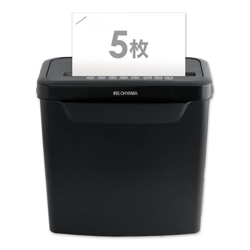 【最大細断枚数】:5枚 【コードの長さ】:約1.5m 【定格消費電力】:120W 【商品サイズ(cm)】:幅約31x奥行約19x高さ約30 【本体重量】:約3kg