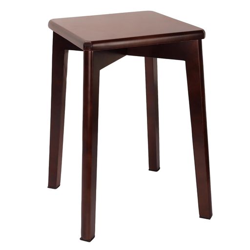 FYYスツール木製椅子スタッキングダイニングチェア天然木四角正方形積み重ね収納食卓寝室リビングキッ..