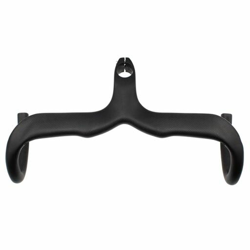 一体型ハンドルバー素材:カーボンファイバー、カーボンロードバイクハンドルバー超軽量で耐久性。外観:3K光沢/3Kマット、カラー:ブラック/レッド、ハンドルバー幅:380/400/420/440mm、ステム長:90/100/110/120mm、フォーク直径:28.6mm(1-1/8インチ):140mm、リーチ:75mm。 内部ルーティングを備えた一体型カーボンハンドルバーは、ブレーキラインを保護し、日常の摩耗を軽減し、事故の発生を減らし、より安全な乗り心地を提供します。 カーボンロードバイクハンドルバーは正しく組み立ててください。ネジは規定の締め付けトルク(4N・m)に従って締め付けてください。カーボン製ですので、手で締めて本体を支えることをお勧めします。これらのプリセットハンドルバースピードメーターホルダー取り付けネジは、スピードメーター/ストップウォッチホルダー(別売り)と一緒に取り付けることができます。 このスタイルは、現代のロードレーシングバイクの標準的な形状の1つです。そのねじれはブレーキシステムに合わせて特別に調整されています。