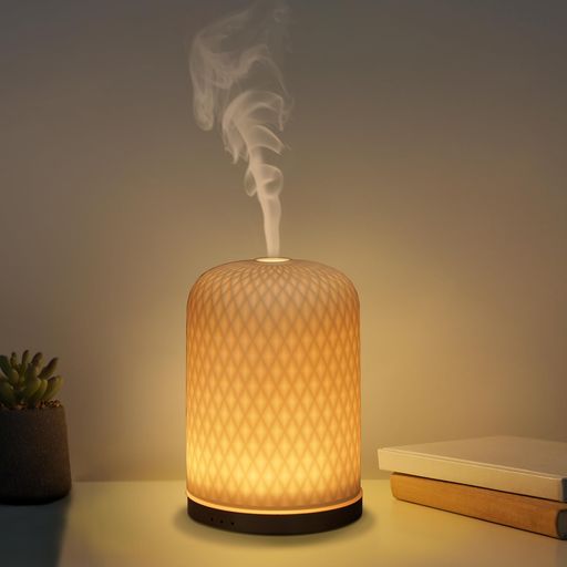 Onaboviva加湿器アロマディフューザー小型卓上アロマ対応おしゃれ超音波式タイマー空焚き防止静音設計コンパクトお手入れ簡単110ML乾燥..