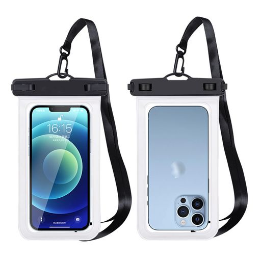 樂天商城 - YANYULIぼうすいケーススマホ防水ケース2枚セット携帯電話ドライバッグスマホ保護防水携帯ポーチタッチ可全面クリア顔認証お風呂温泉釣り登山水中撮影気密性7インチ以下機種対応(クリア)