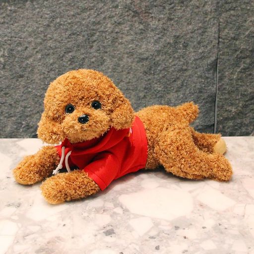 トイプードル抱き枕ぬいぐるみ添い寝クッションイヌ犬ぬいぐるみふわふわ抱きしめ睡眠子供誕生日プレゼ..