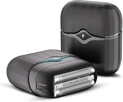 電動シェーバーメンズ【2025新型3枚刃小型往復式電気髭剃り】H&Wシェーバー髭剃り小型軽量高速乾湿両用..