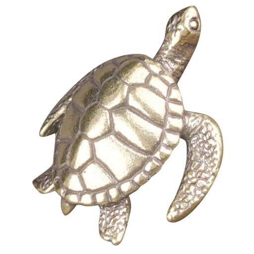 Amosfun真鍮製タートル置物幸運と長寿の象徴ミニチュアカメ彫刻インテリア装飾品デスクや棚に最適4.7x4..