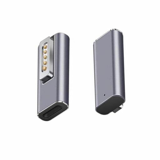 JIMIGUGUUSB-CtoMag-safe2対応磁気充電アダプター最大100W電源アダプタMacBookAirProT-Tip互換変換PD充電器2012-2017MacBookAir2012-2015