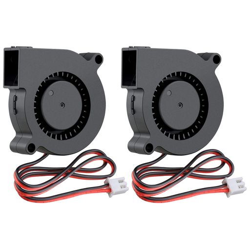 GDSTIMEシロッコファン、2PCS50mmx15mm12VDC冷却ファン3Dプリンター、加湿器、ボールベアリングファンのための小さい換気扇の送風機の遠心換気扇