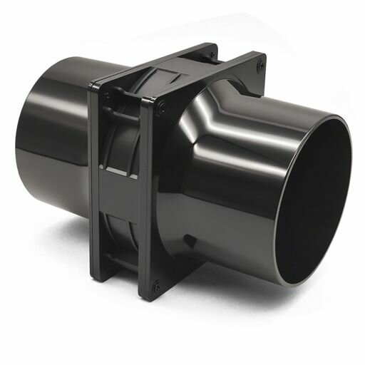 樂天商城 - Umillionダクトファン75mm風量調節可4W省エネ中間取付ダクト用換気扇無段階調速排気ファン12V小型100m3/hはんだ付け