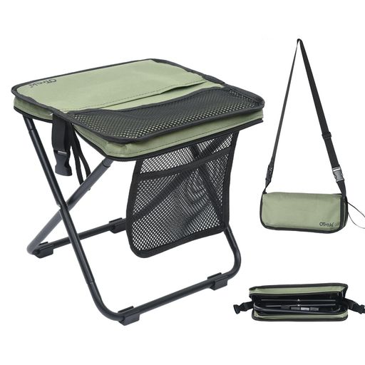 【1秒展開のワンタッチ操作】弊社のアウトドアチェアはワンタッチ操作で瞬時に展開し、1秒でしっかりした椅子に変わります。収納時も同様に素早く畳めるため、アウトドアやイベントでの立ち座りがスムーズです。簡単な操作で時間を有効に活用できます。 【収納ケース一体型で便利】ポケットチェアは座面がそのまま収納袋となる一体型設計です。使用後はフレームを収納袋にしまうだけなので、別途ケースを探す手間が省け、紛失の心配もありません。コンパクトにまとまり、持ち運びに大変便利です。 【炭素鋼フレームの高い耐久性】この折りたたみ椅子はフレーム部分には高強度の炭素鋼素材を採用しております。軽量でありながら耐荷重性に優れ、安定した座り心地を提供します。日常使用からアウトドアでの活躍まで、長くお使いいただけます。 【通気性に優れた快適座面】軽量で持ち運びやすい折りたたみ椅子は高密度オックスフォード生地を使用した座面は、通気性が良く、長時間座っていても蒸れにくい快適さを実現しています。丈夫で清潔を保ちやすく、様々なシーンで快適にお過ごしいただけます。