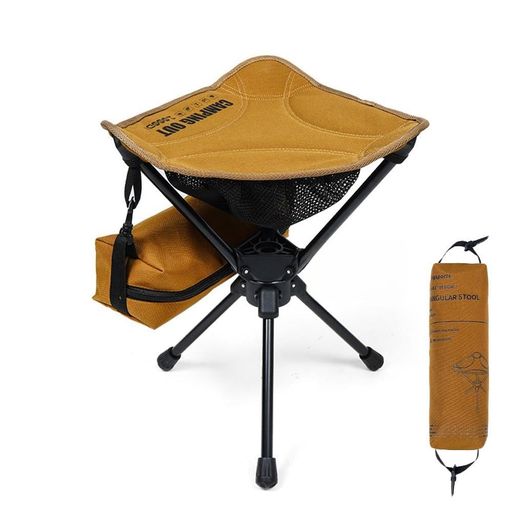 【360°回転設計・快適な座り心地】座面が360°回転するアウトドアチェアで、立ち座りや方向転換がスムーズ。釣り・キャンプ・焚き火・イベント待機など、長時間使用でもストレスを軽減します 【7075アルミ合金・耐荷重120kg】フレームには高強度7075アルミ合金を採用。軽量ながら最大耐荷重120kgを実現し、安定感のある折りたたみ椅子です。アウトドアでも安心して使用可能 【超軽量510g・コンパクト収納】本体重量わずか約510g。折りたたむと約30x10cmのコンパクトサイズになり、付属の収納袋に入れてバックパックに簡単収納。登山やツーリングにも最適 【1000Dオックスフォード生地・耐久性抜群】座面には耐摩耗性に優れた1000Dオックスフォード生地を使用。しっかりとした張りがあり、アウトドア環境でも長く使える携帯チェアです 【便利な底部メッシュポケット付き】椅子底部にメッシュ収納ネットを搭載。スマホ・手袋・小物などを手元に置けて便利。キャンプ・釣り・フェス・行列待ちなど幅広いシーンで活躍します