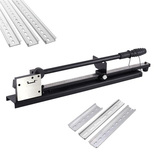 MXBAOHENG切断機軌刀カッターアルミガイドレール手動式切断機レールカッター(切断アルミニウム+標尺)