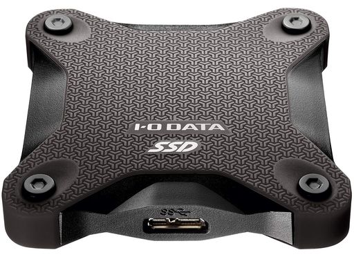 I-ODATAポータブルSSD480GB耐衝撃軽量PS4/PS4Pro/Mac対応USB3.1(Gen1)SSPH-UT480K/E