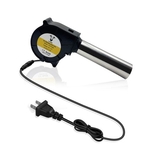 YOWEEシロッコファン小型换気扇送風機金属ダクト75mmx30mmAC100V-240Vブロワーファンバーベキュープリンター廃油炉ファン