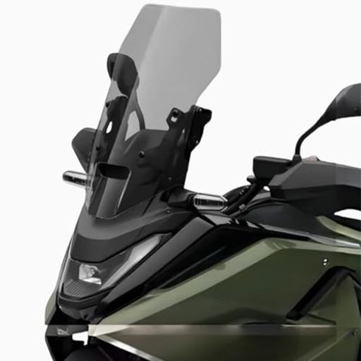 Rakuten - FORNC750Xnc750x20262025バイクアクセサリーフロントガラスバイザーデフレクターフェアリング(58センチアッシュグレー)[並行輸入品]