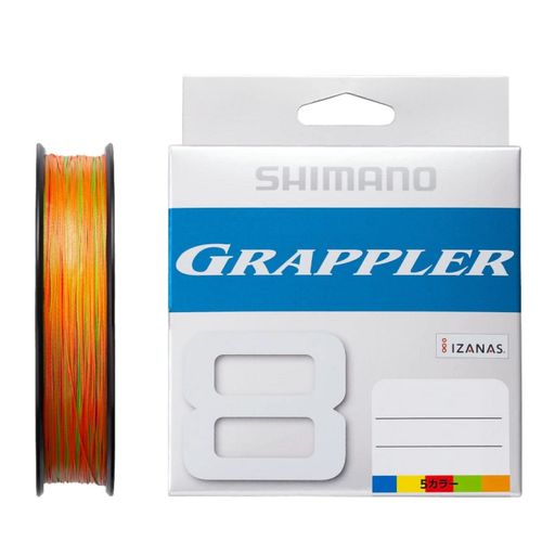 シマノ(SHIMANO)グラップラー8PE300mLD-A71U5カラー(5色x10m)4号