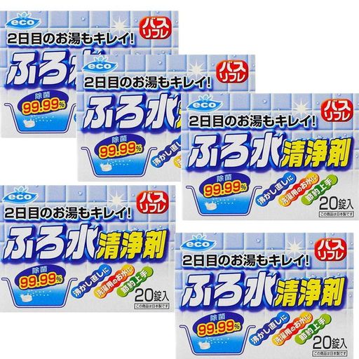 浴槽 商品サイズ (幅x奥行x高さ) :85mmx60mmx112mm 内容量:20錠x3(計60錠) ぬめり・ニオイの原因となる雑菌の繁殖を抑制し残り湯を衛生的に保ちます