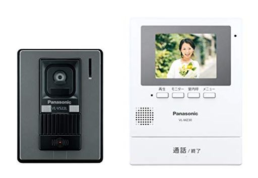 Rakuten - パナソニックテレビドアホンモニター親機カメラ玄関子機(VL-V522L-S)セットVL-SZ30KL