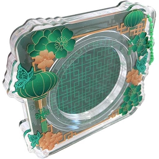 アクリル缶バッジケース【中華】缶バッジ収納 ディスプレイ 57mm 58mm 65mm 75mm ...