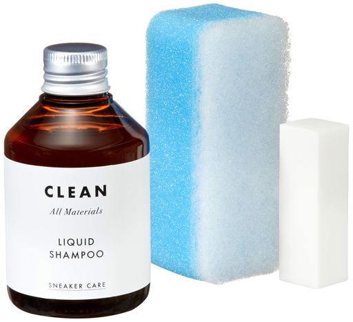 [コロンブス]スニーカーの清潔さを保つクリーニングキット専用シャンプー+スポンジ+ガムクリーナーニュ..