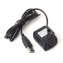 【ノーブランド品】DC3.5V-9V3WUSB水中ウォーターポンプ水族館噴水池ポンプ