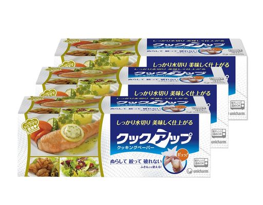 樂天商城 - 【まとめ買い】ユニ・チャームクックアップクッキングペーパー40枚入x3個