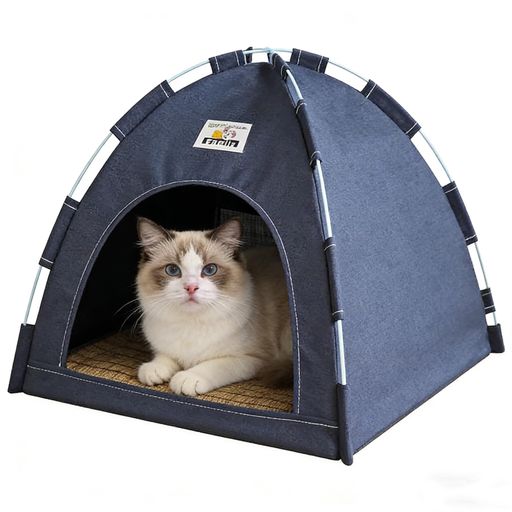 Other - 猫テントペットテント春夏秋冬ペットハウスペットベッド犬小屋猫小屋暖かい保温防寒かわいいマットレス付き洗濯可能耐え噛み取り外し可能(グレー36*36)