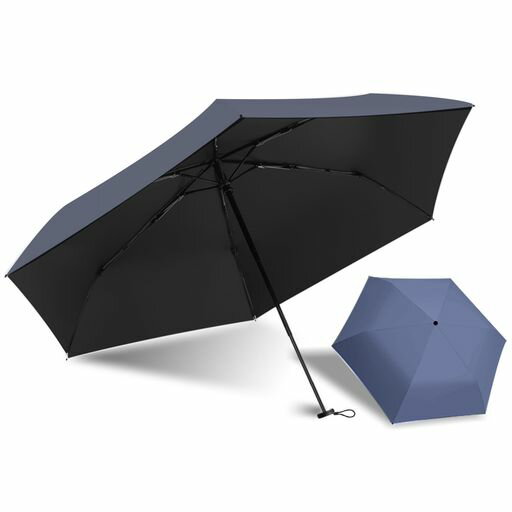 AKIRARI日傘折りたたみ傘超軽量UVカットUPF50+完全遮光晴雨兼用レディースメンズ子供キッズ耐風撥水コンパクト収納ポーチ付きギフト6本骨梅雨対策紫外線遮断旅行アウトドア日本デザイン(…