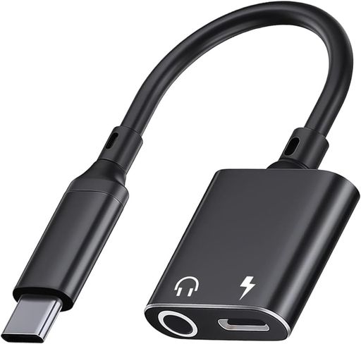 イヤホンタイプc変換usbc変換アダプタ【2026MIF認証】HIFI音質ハイレゾ対応60W急速...