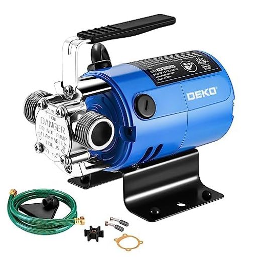 樂天商城 - 水中ポンプDEKO底部入水式排水ポンプ最大吐出量12500L/H最大揚程9M汚水清水用ポンプ60Hz/50Hz循環ポンプ水耕栽培ウォーターポンプ水族館給水散水ポンプ