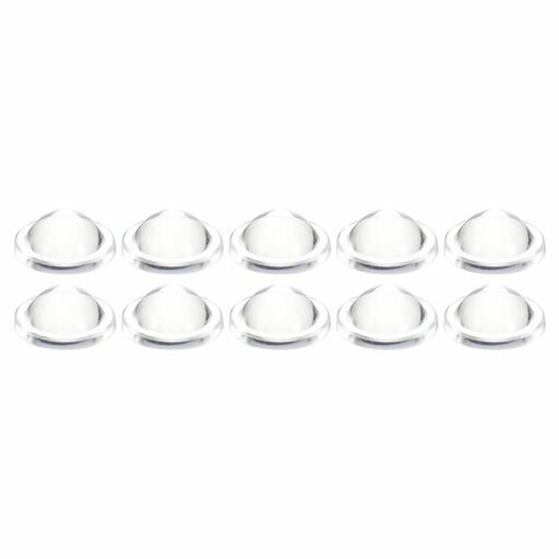 カラー:透明;材料:PMMA(アクリル);形:平凸;レンズ外径:約10.3mm;レンズ高さ:4.2mm;パッキングリスト:10xLED光学系平凸集光レンズ 利点:PMMA(アクリル)材料で作られており、高温耐性があり、老化しにくく、高い光透過率を持っています。光学レンズを通して照射されるビームスポットは均一で、ブラックホールや影、暗い部分がありません。 説明:取り付けは簡単です。懐中電灯ランプホルダーの古い光学レンズを取り外し、平凸レンズと交換します。 応用:光学ガラス凸レンズは、車のライト、自転車のヘッドライト、集束懐中電灯、スポットライト、ダウンライト、コンデンサー、光学機器、投光器、その他の照明アクセサリーなどのLED照明製品に広く使用されています。 注意:ご注文前に必要なサイズ(外径と高さ)をご確認ください。
