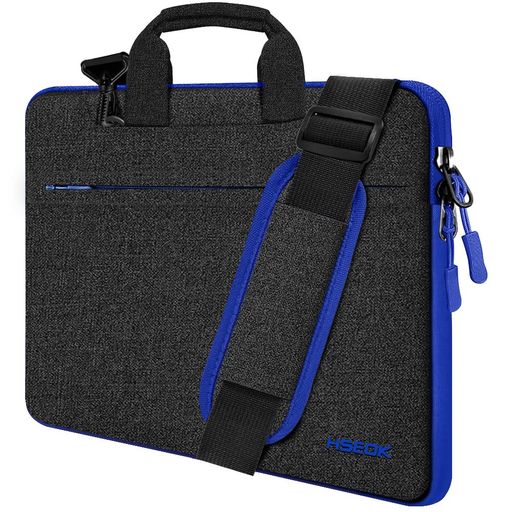 [Hseok] ノートパソコンショルダーバッグ 15 15.6 16インチブリーフケース、MacBook Pro/Neo 16”、MacBook Air/Pro 15、XPS