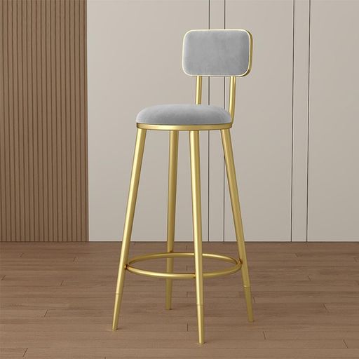 Stand Chairs - Hoshinoiカウンターチェアハイチェアバーチェア幅40x奥行40x高さ65cm北欧風ハイスツールカウンター椅子バースツール背もたれ付き足置き付きカフェ飲料ショップ受付カウンターバルコニー用…