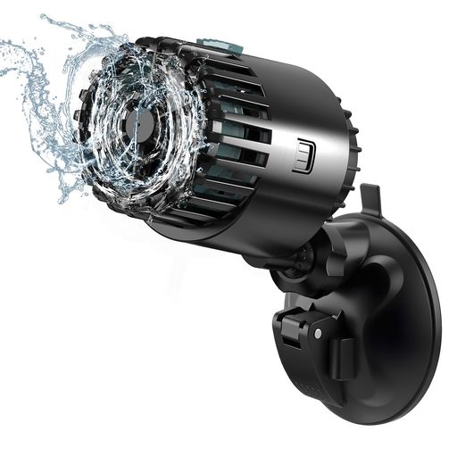 AQQA水槽水流ポンプ小型ウェーブポンプ静音強力50~80cm水槽対応吐出量4500L/H流量調整角度調整可能低騒音金魚海水水槽淡水水槽対応日本..