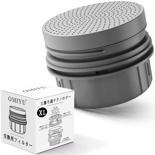 樂天商城 - OMIYU交換用フィルター800ml(XL)ボトル専用|UF中空糸膜x活性炭|最大1500L