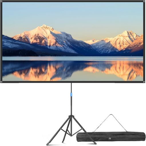 乐天商城 - 【2026新登場ガラス繊維自立式&屋内屋外兼用】VISULAPEX工型スタンド付きプロジェクタースクリーン80インチ16:94K対応自立式スクリーンprojectorscreen壁掛け持ち運び折りたたみ式視野角179°防し…