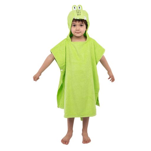 Other - OTAKUMARKETバスローブキッズベビー子供バスポンチョフード付きバスタオルビーチタオルプールタオル赤ちゃん男の子女の子綿100%ガーゼタオル水遊びお風呂出産祝いギフトプレゼント(C.ワニ…
