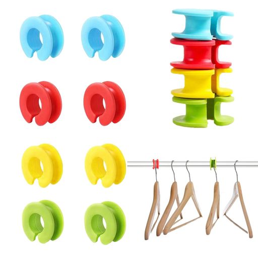 1.12個入りのセットで、青、赤、緑、黄色の4色が各3個ずつ含まれています。 2.外径約5cm、内径約2.5cm。 3.シリカゲル材料を採用し、耐冷耐熱性があり、風に吹かれても滑り止め効果があります。 4.衣服の乾燥ロープに取り付けて、衣服が風に吹かれたり押しのけられたりするのを防ぎます。 5.常日頃の洗濯物の整理に便利なアイテムです。ハンガーやハンガーラック、室外物干しやワードローブなど、様々な場面で活躍します。