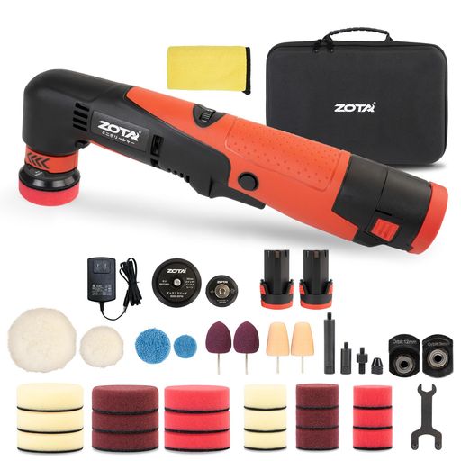 ZOTA ミニポリッシャー,30mm/50mmダブルアクション ポリッシャー コードレス 2800~...