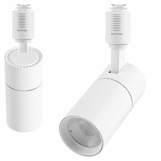 NIIYOCAライティングレール用スポットライト10W5000Kホワイトモダン1個